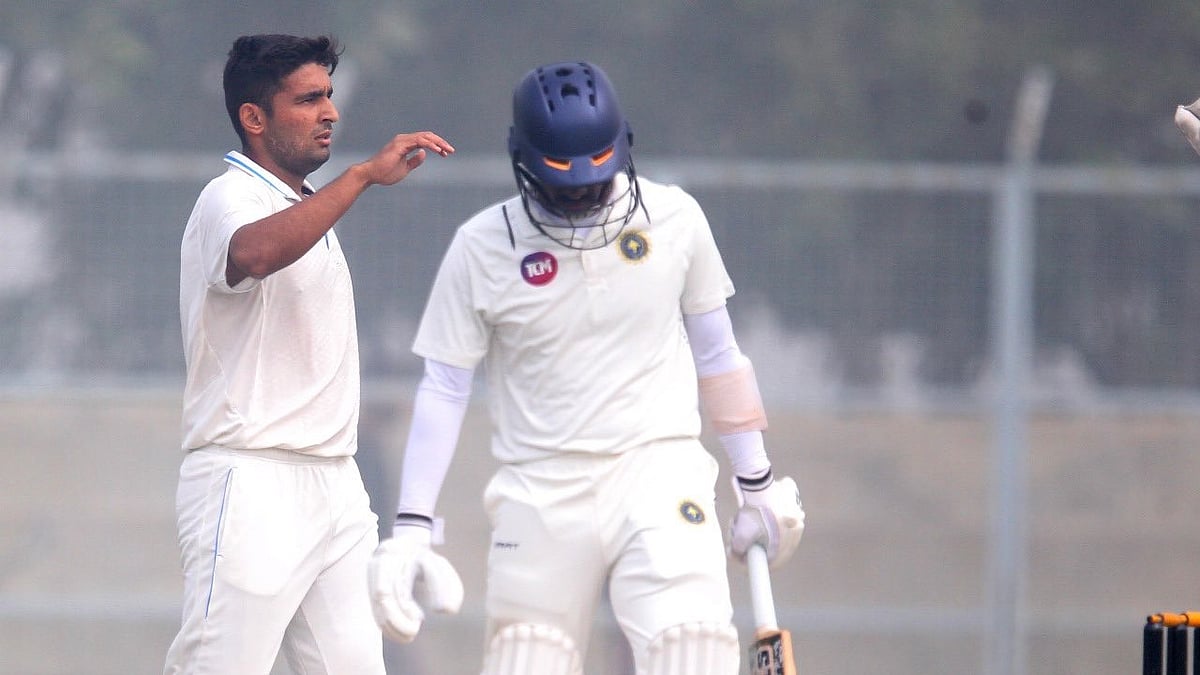 Photo: X | Jay Shah : India A seamer Anshul Kamboj.