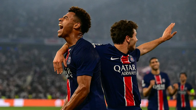 Desire Doue scored twice Paris Saint-Germain