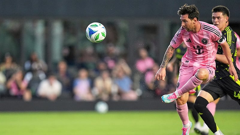Lionel Messi scores Inter Miami vs Columbus Crew MLS 2025