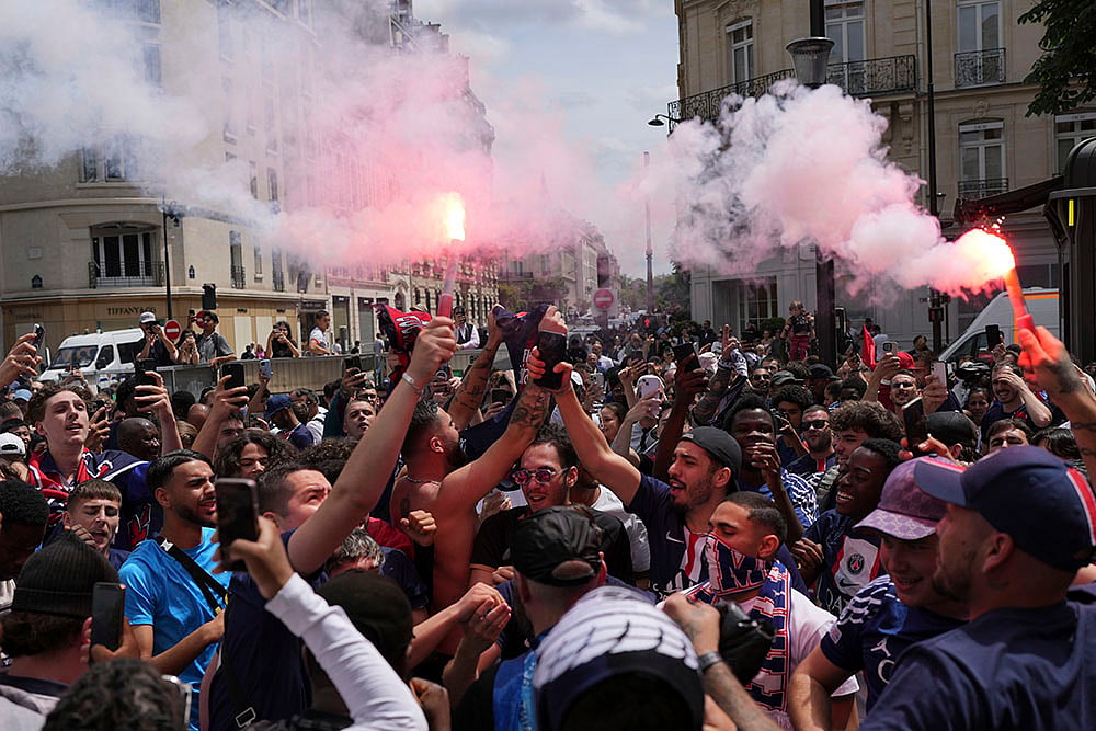 PSG Champions League Celebrations in Paris_4