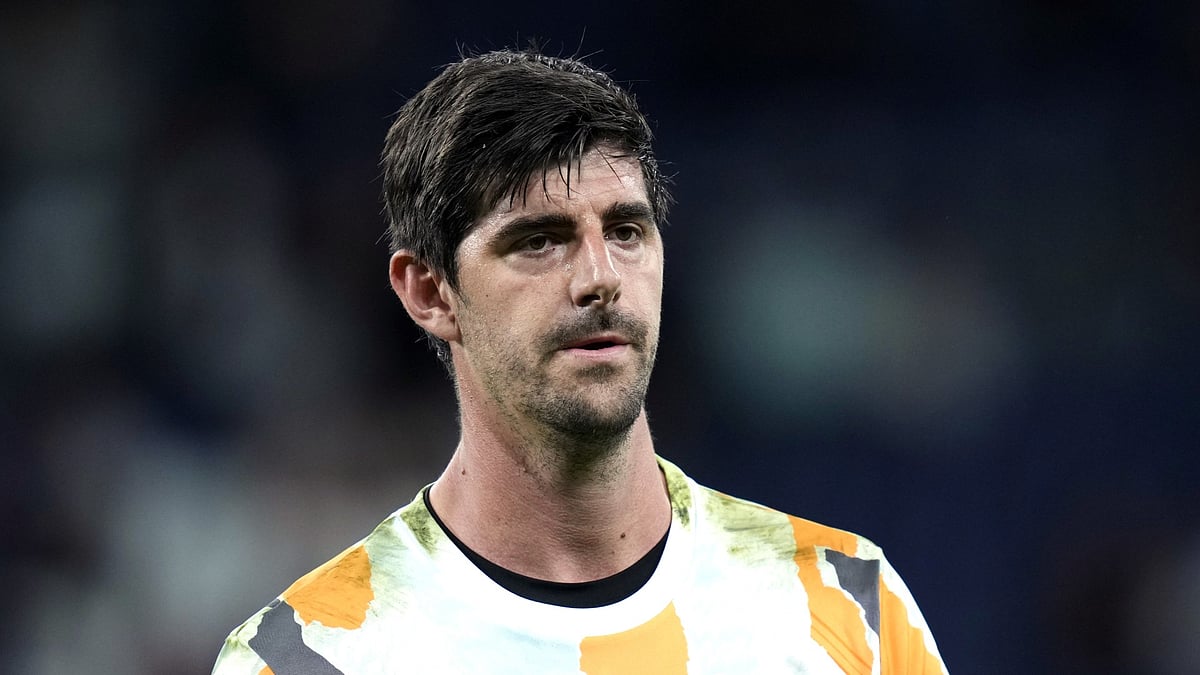 Real Madrid goalkeeper Thibaut Courtois - File