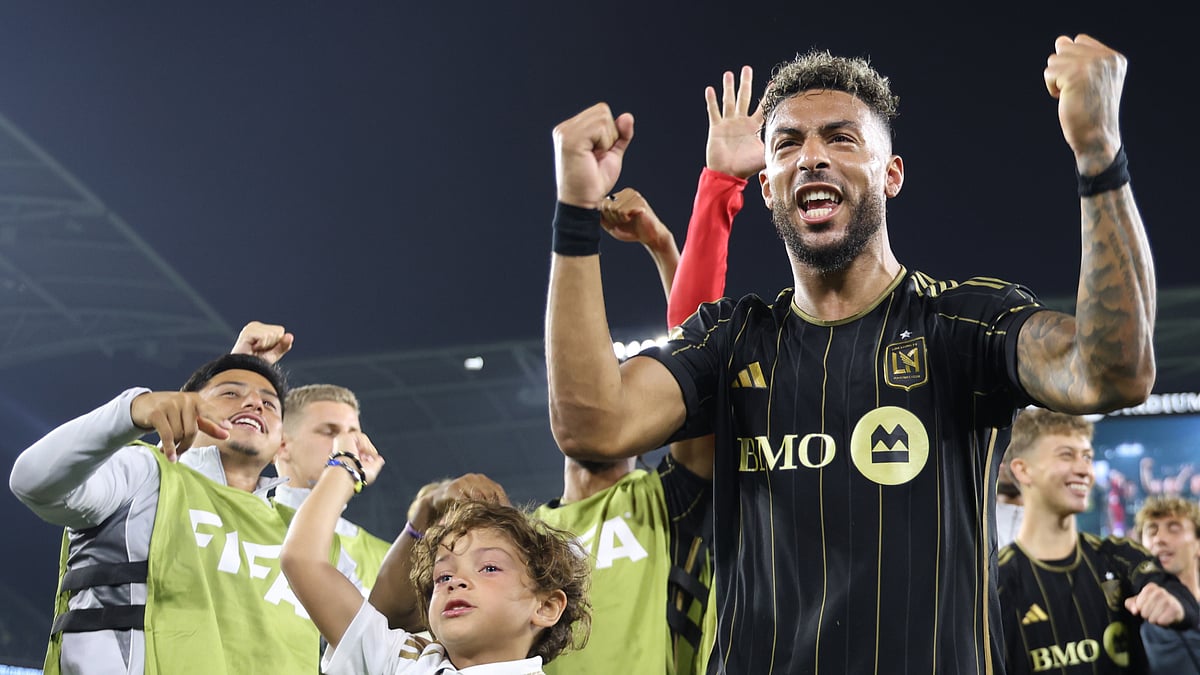 File : Denis Bouanga was the hero for Los Angeles FC.
