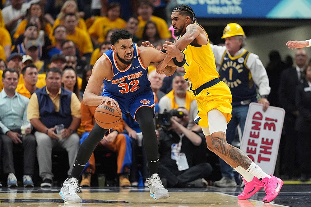 Pacers Knicks Basketball