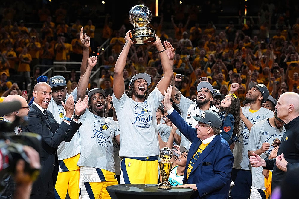 | Photo: AP/Michael Conroy : NBA: Indiana Pacers vs New York Knicks