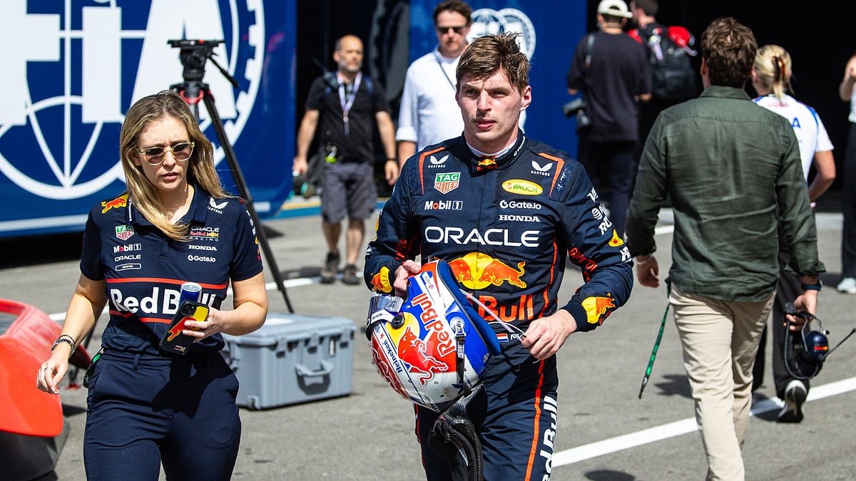 Max Verstappen endured a chaotic Spanish Grand Prix. 