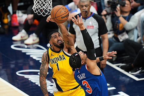 NBA Basketball Game: New York Knicks vs Indiana Pacers
