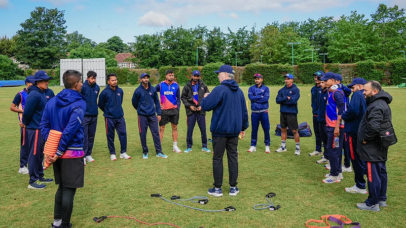 Scotland vs Nepal, ICC Cricket World Cup League Two: Nepal training X