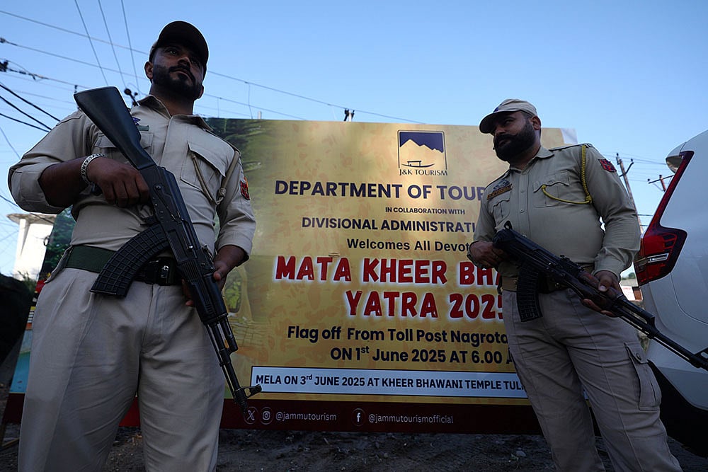 Security for Kheer Bhawani Mela
