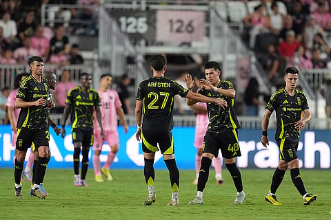 MLS soccer match: Inter Miami vs Columbus Crew