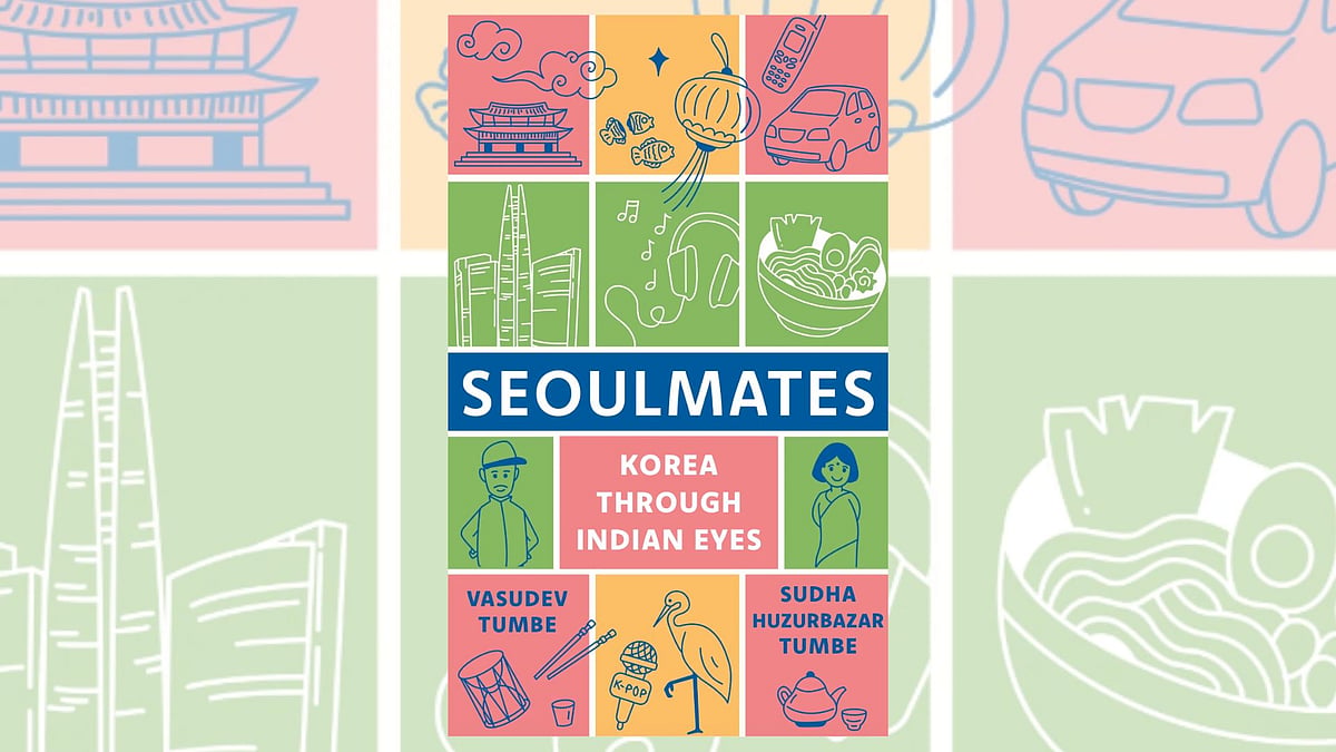 Publisher: ‎ Juggernaut  : Book cover: Seoulmates: Korea Through Indian Eyes