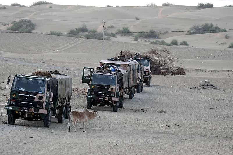 India–Pakistan border: