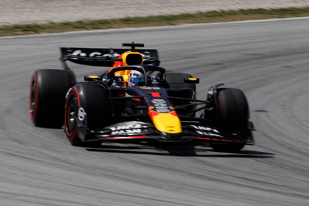 Spain F1 GP Auto Racing 2025, Spanish Grand Prix Formula One: Max Verstappen