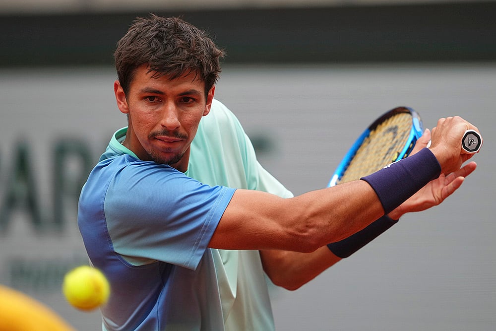 French Open Tennis 2025 fourth round match Tommy Paul vs Alexei Popyrin_7