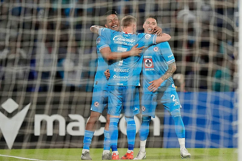 Mexico Canada Soccer CONCACAF Champions Cup Final Cruz Azul Vs Vancouver: Angel Sepulveda