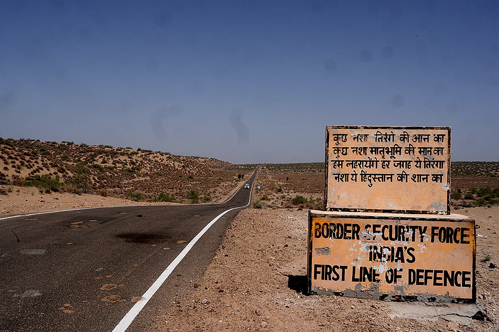 India–Pakistan border, Indias first line of defence