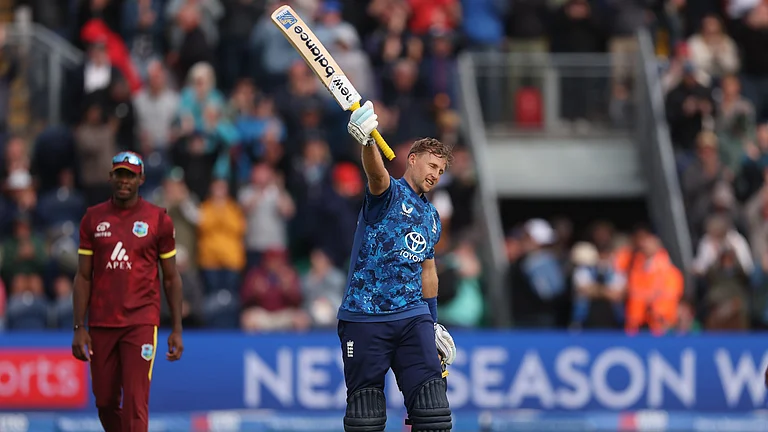 Joe Root of England. - null