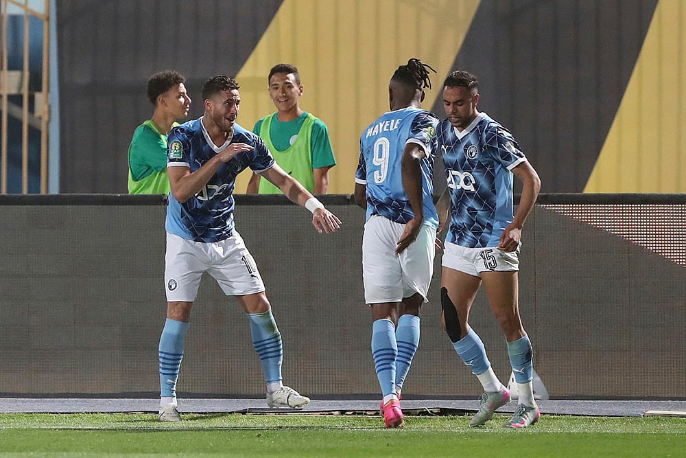 Egypt Soccer CAF Champions League Final Pyramids FC vs Mamelodi Sundowns: Fiston Kalala Mayele