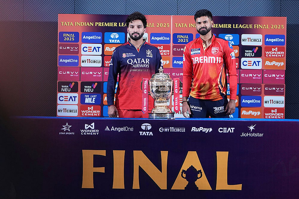 Photo: AP/Ajit Solanki : IPL Final RCB vs PBKS