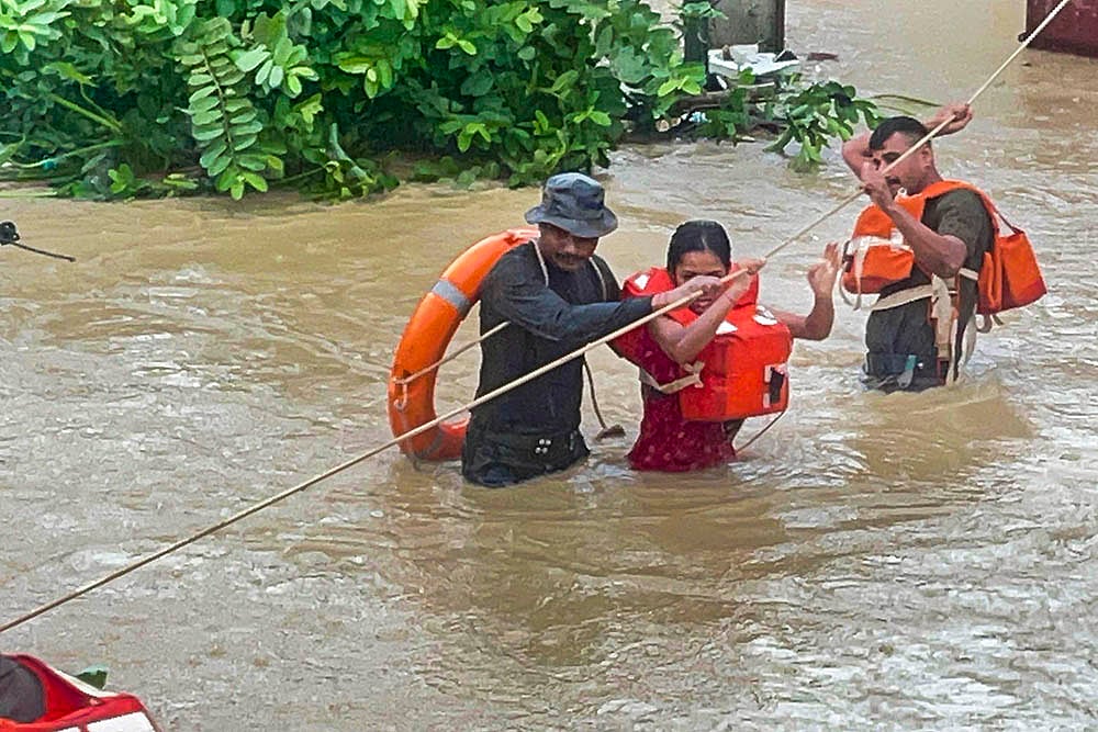 Northeast weather floods after heavy rains_Army relief op in Tripura, Assam and Manipur