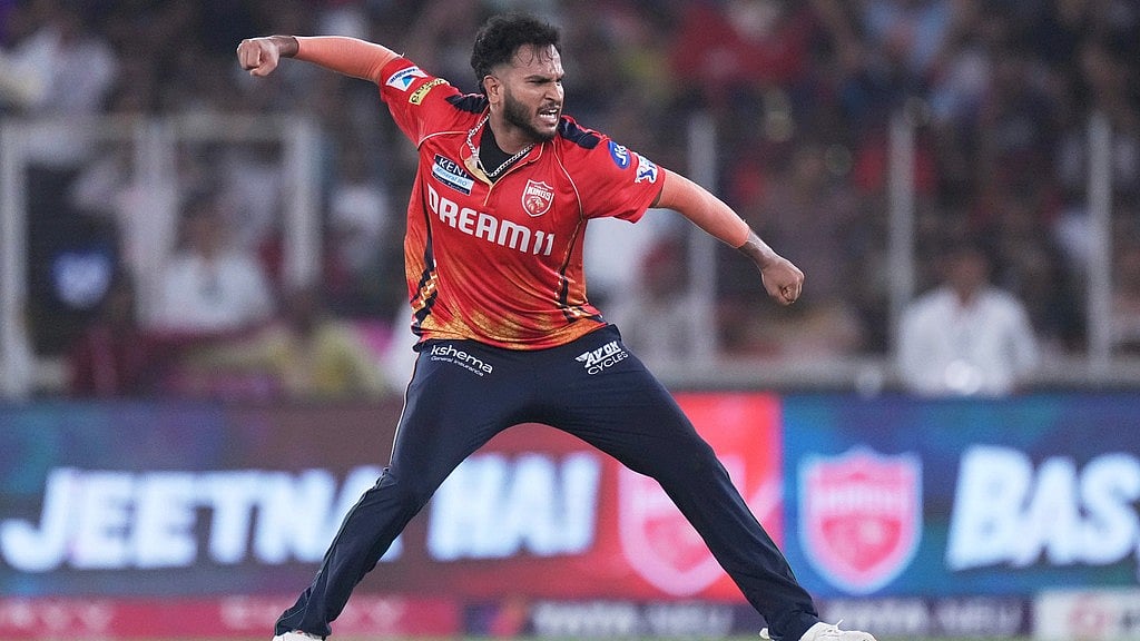 AP : Vijaykumar Vyshak returned figures of 1/30 off four overs in the RCB vs PBKS, IPL 2025 final in Ahmedabad.