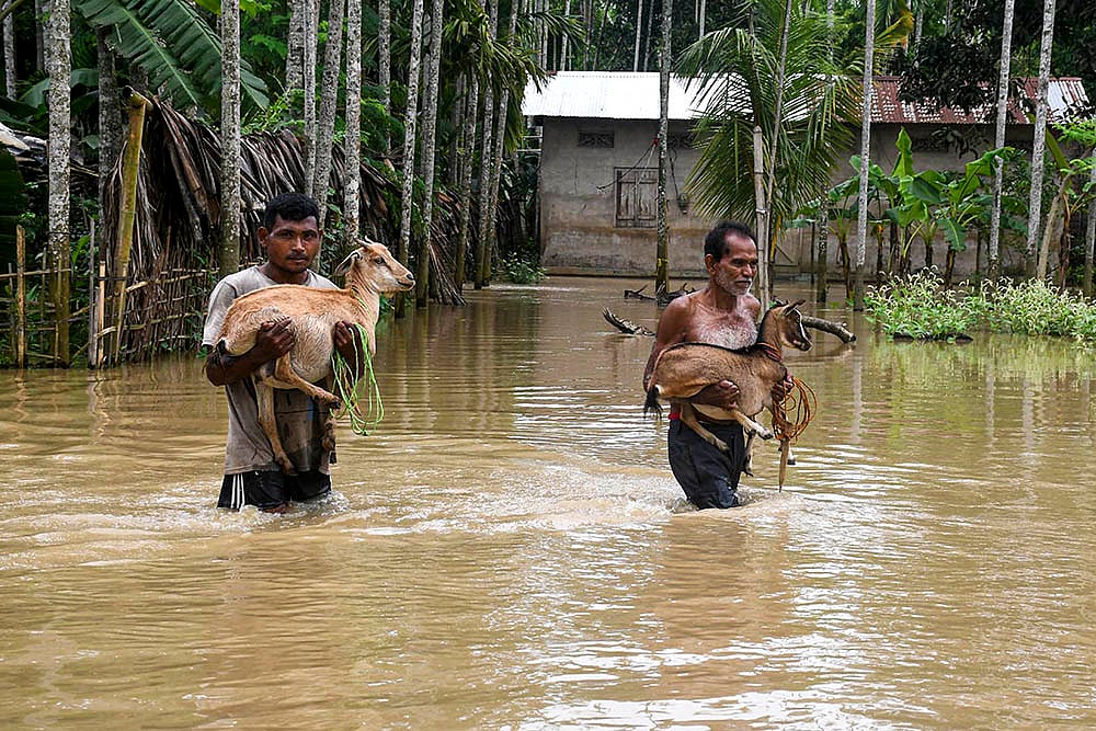 Northeast weather floods after heavy rains_Weather: Floods in Assam
