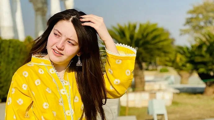 Instagram/Sana Yousaf : Popular TikToker killed in Islamabad