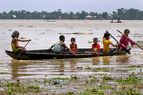 Weather: Rains in Assam