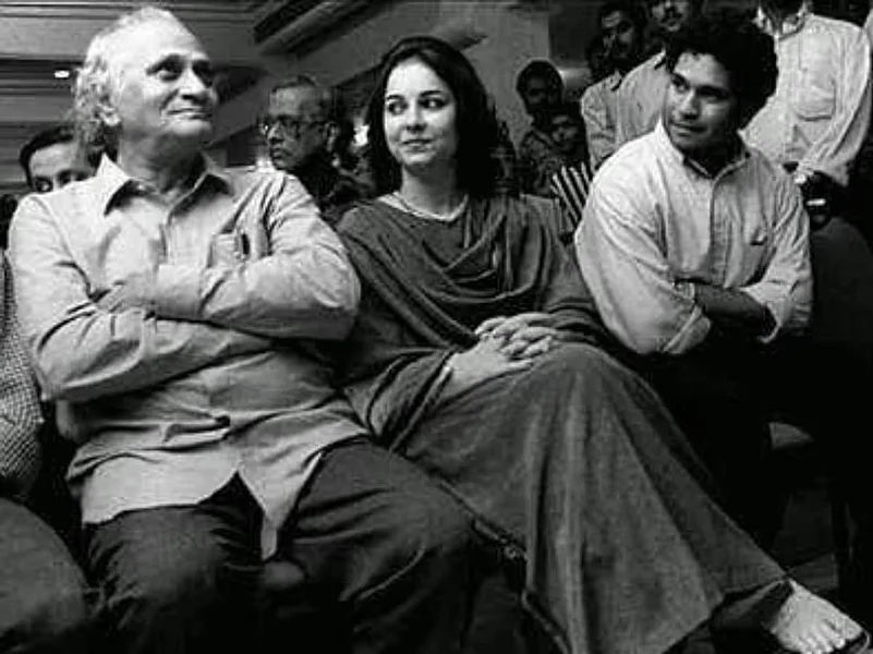 Ramesh Tendulkar & Sachin Tendulkar