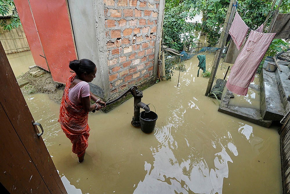 Northeast weather floods after heavy rains_Weather: Floods in Assam