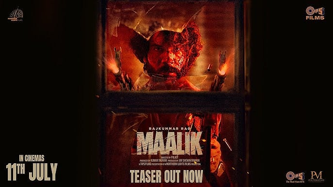 YouTube/Tips Films : Rajkummar Rao Maalik teaser out