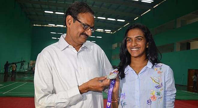 PV Ramana & PV Sindhu
