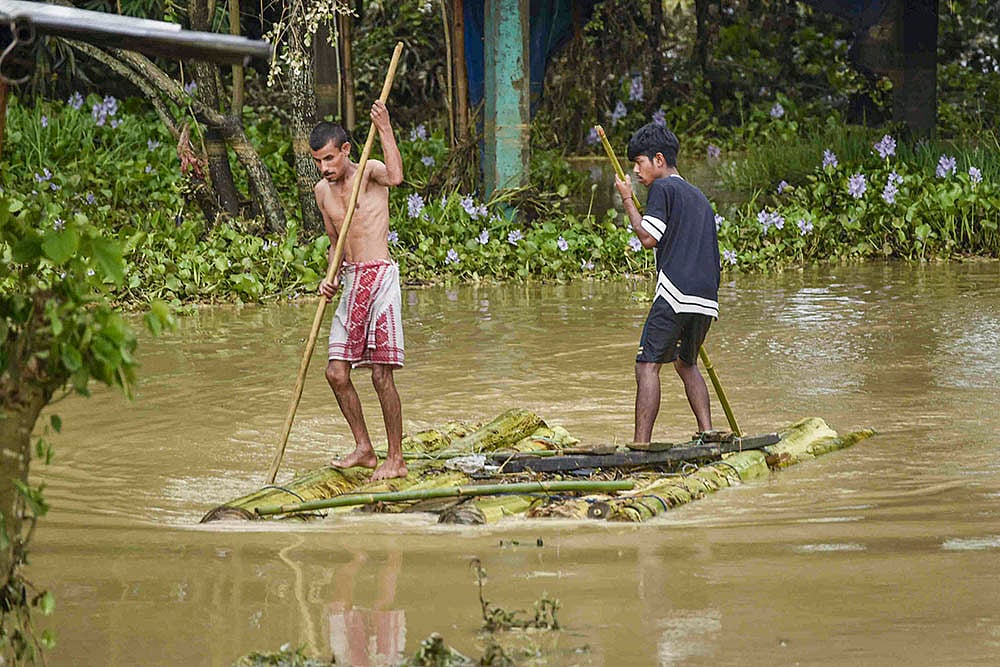 Northeast weather floods after heavy rains_Weather: Floods in Assam