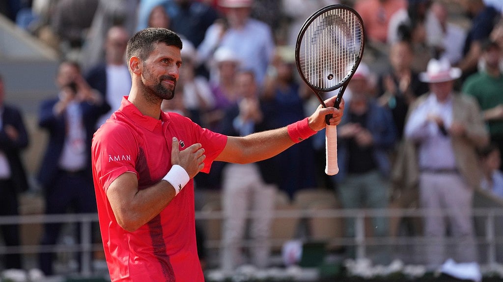 AP : Novak Djokovic defeated Cameron Norrie in the French Open 2025 round of 16.