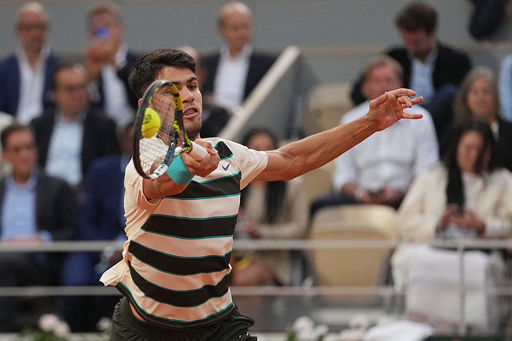French Open Tennis: Tommy Paul vs Carlos Alcaraz
