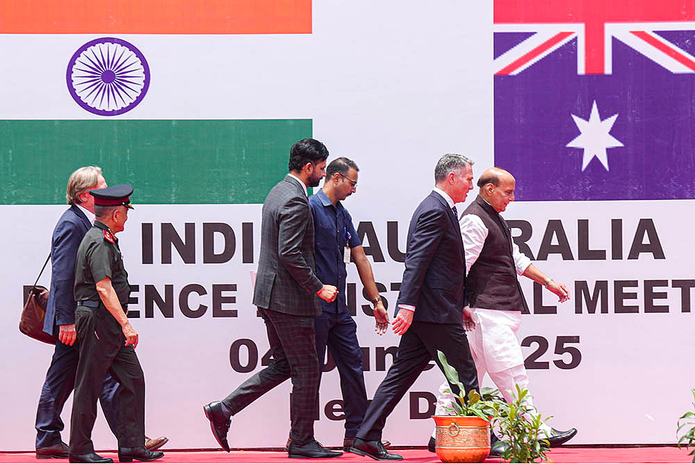 Australian Dy PMs reception