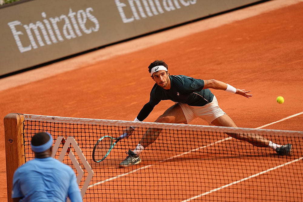 French Open Tennis: Frances Tiafoe vs Lorenzo Musetti