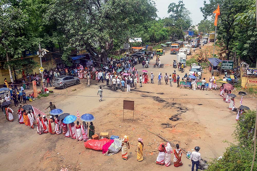 Tribals Jharkhand bandh
