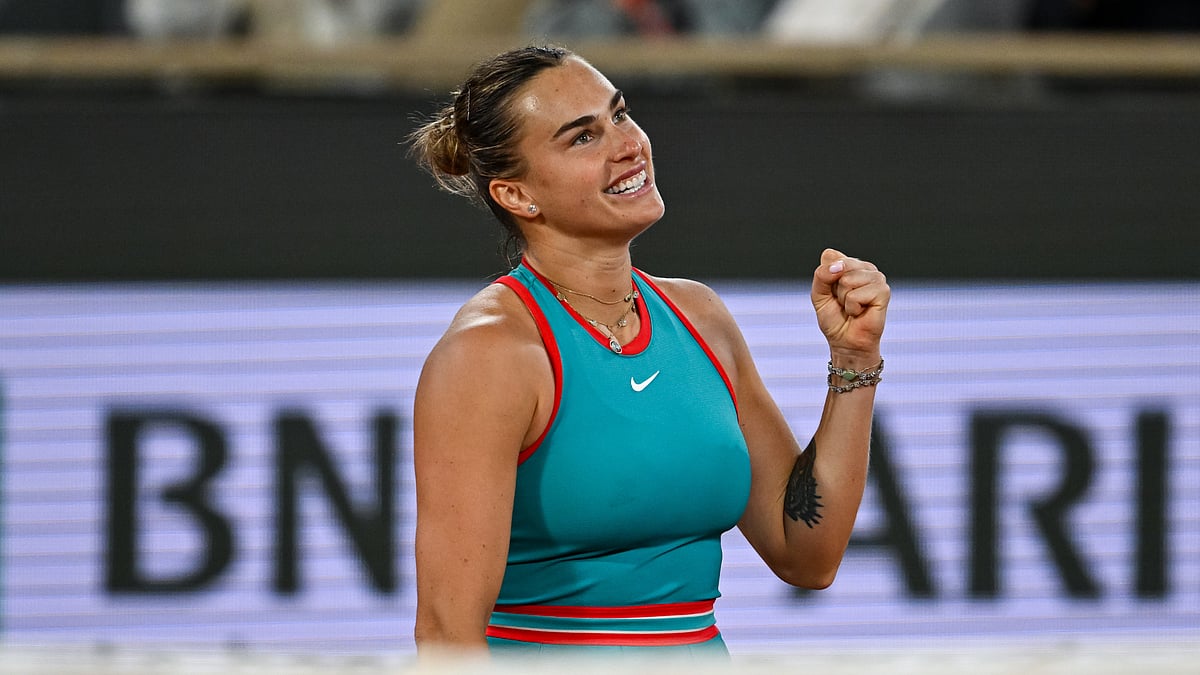 Aryna Sabalenka is into the final of the French Open.