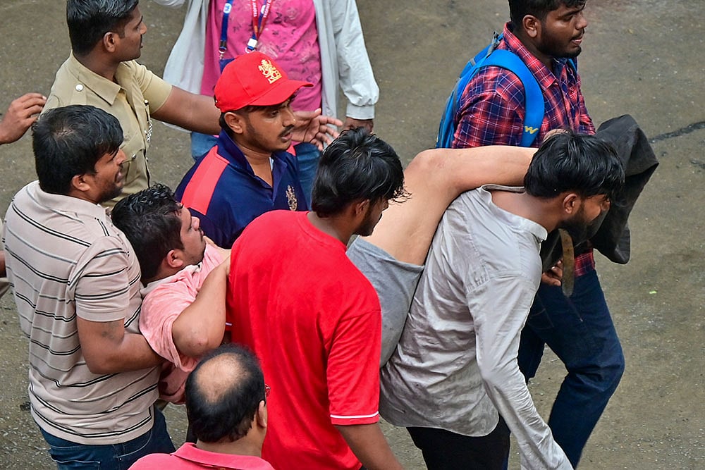Photo: PTI : Virat Kohli Faces Fan Fury For Statements On Chinnaswamy Stampede
