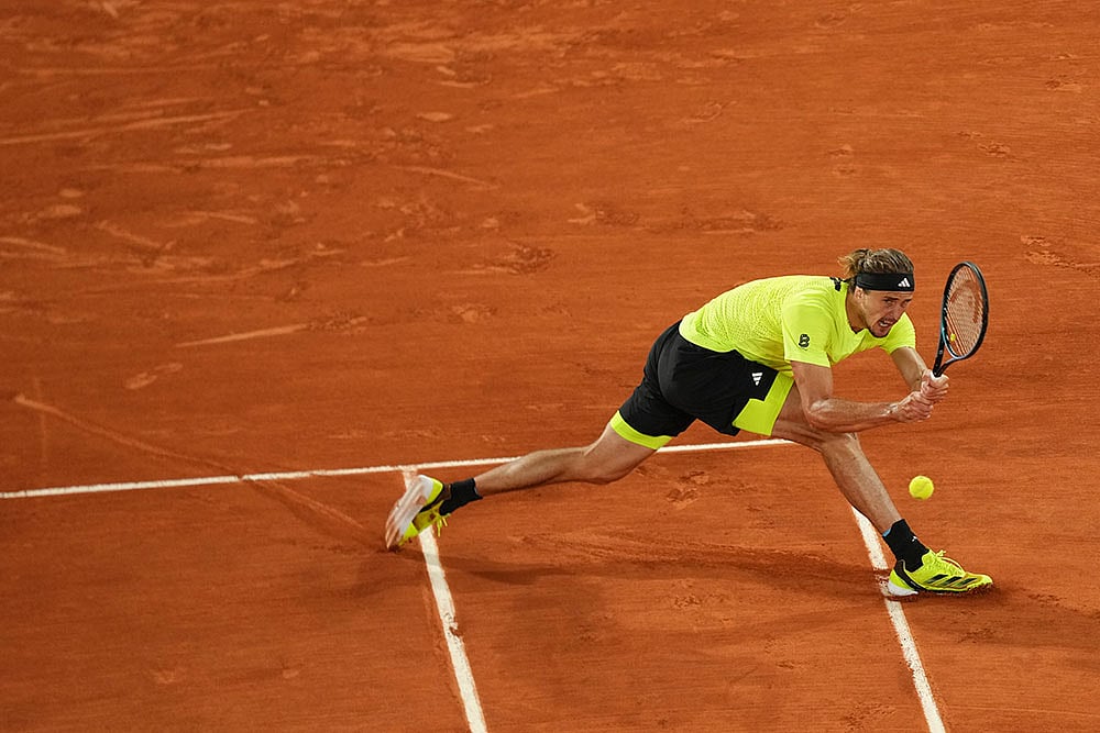 French Open Tennis Championships: Alexander Zverev vs Novak Djokovic