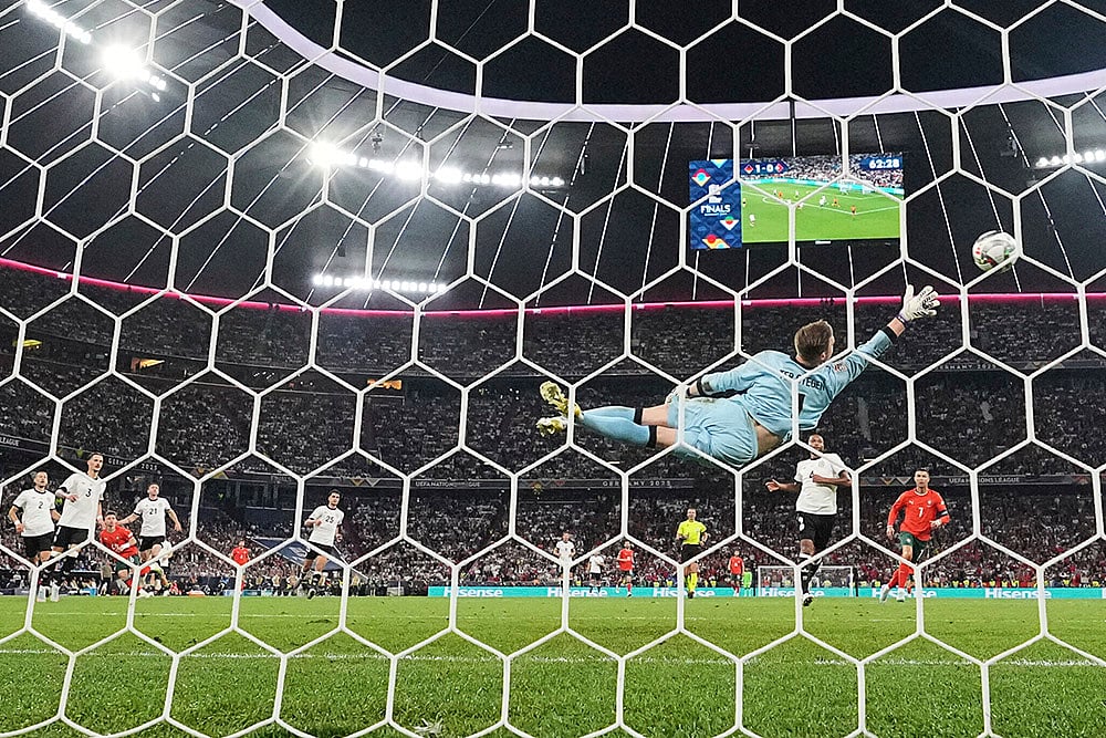 UEFA Nations League semifinal soccer Germany vs Portugal: Marc-Andre ter Stegen