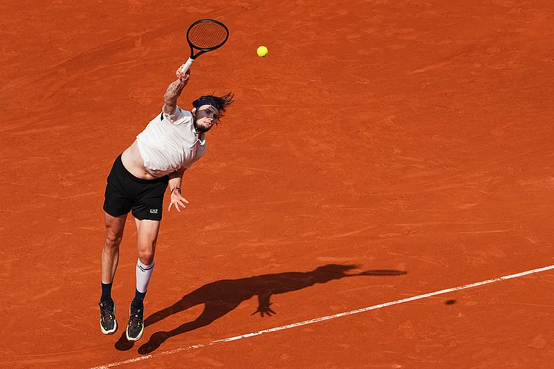 French Open Tennis Championships: Jannik Sinner vs Alexander Bublik