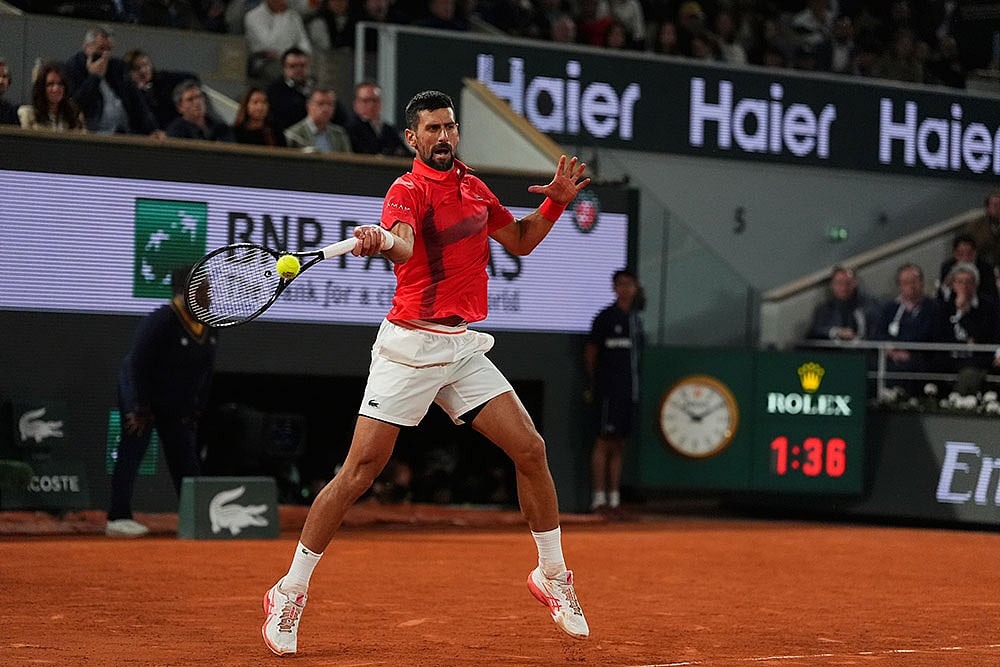 French Open Tennis Championships: Novak Djokovic vs Alexander Zverev