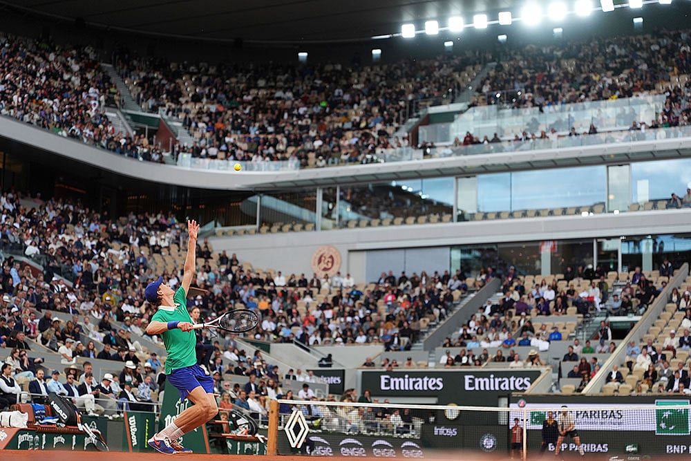French Tennis Open: Alexander Bublik vs Jannik Sinner