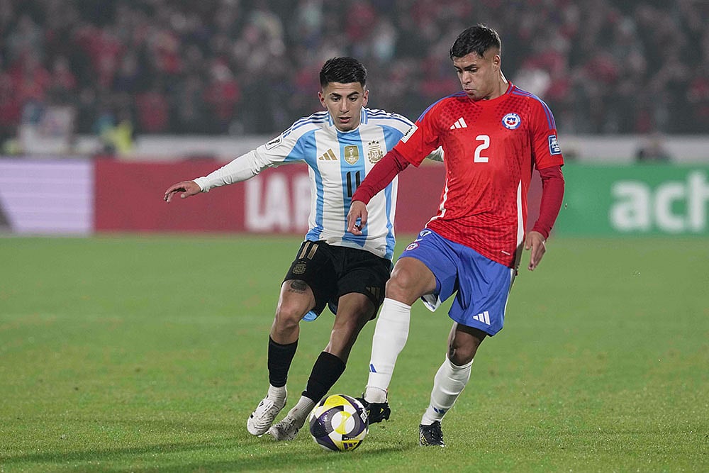 Argentina Chile WCup Soccer: Argentina vs Chile