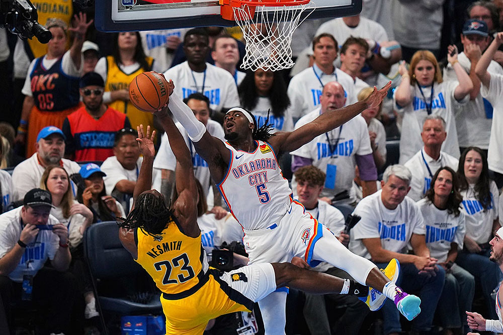 NBA Basketball: Oklahoma City Thunder vs Indiana Pacers
