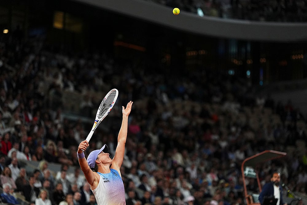 French Open Tennis 2025 Semi-Finals Aryna Sabalenka vs Iga Swiatek_9