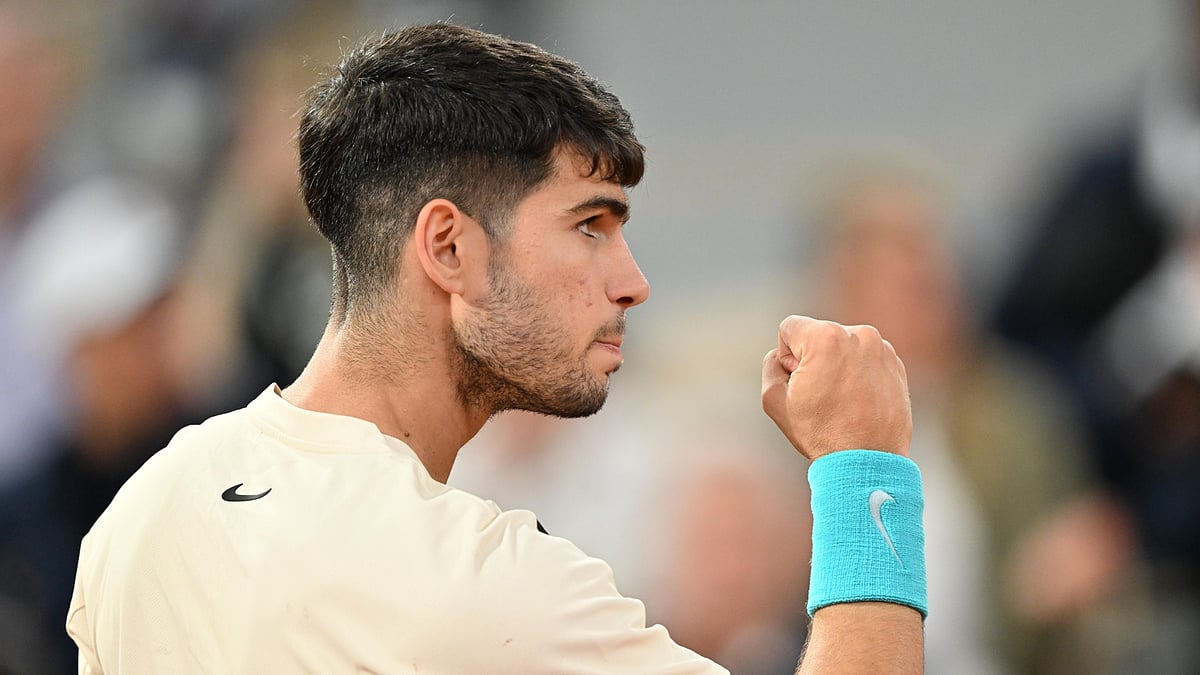 French Open finalist Carlos Alcaraz. - null