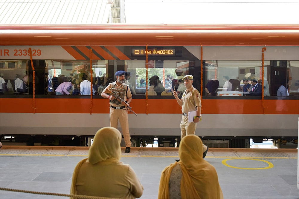 Katra Srinagar Vande Bharat service inauguration