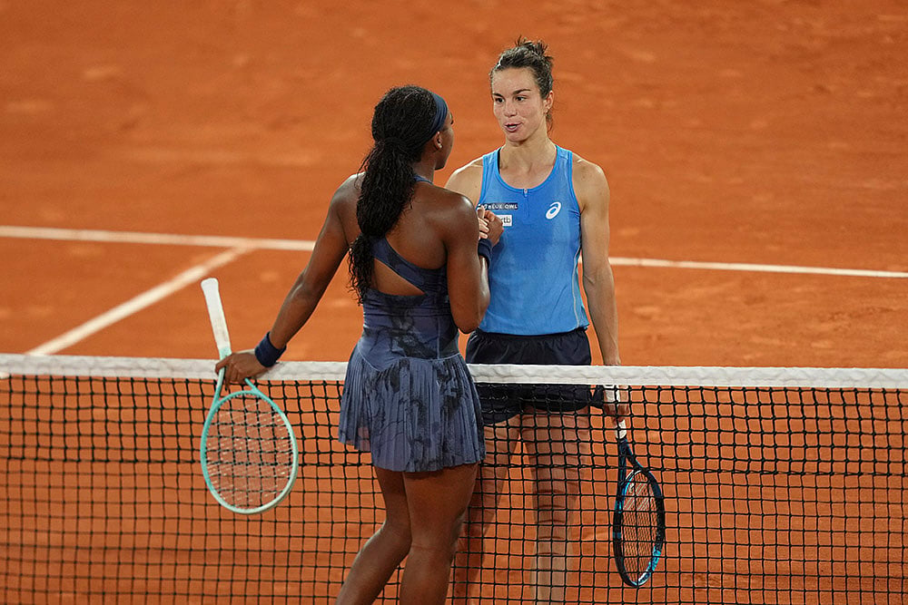 French Open Tennis 2025 Semi-Finals Coco Gauff vs Lois Boisson_2